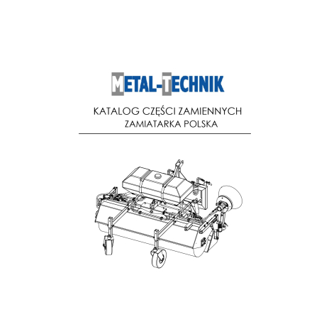 Części zamienne - Zamiatarka PL